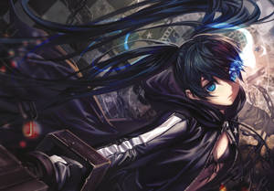 4k Аниме Black Rock Shooter