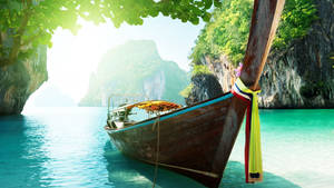 8k 7680x4320 Ultra Hd Resolution Desktop Boat