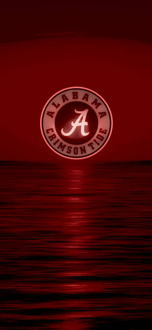 Обои «Alabama Crimson Tide тёмный закат» — iPhone Xs Max Обои