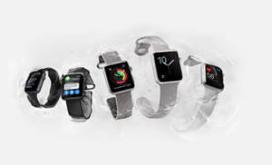 Обои Apple Watch черного и серого цветов — Apple Watch Обои