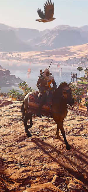 Фон Iphone X для Assassin's Creed Origins — POCO C85x Обои
