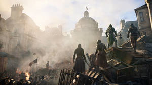 Обои Assassin's Creed Единство Революция 4k игровые