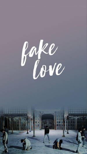 BTS Fake Love градиентный переход — Bts Обои
