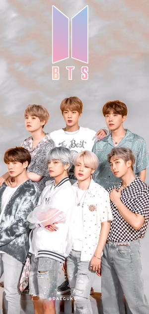 BTS Экран Блокировки С Логотипом — Galaxy S25 Ultra Обои