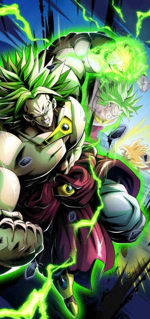 Обои DBZ Броли ССJ Полная сила. — iPhone Air Обои