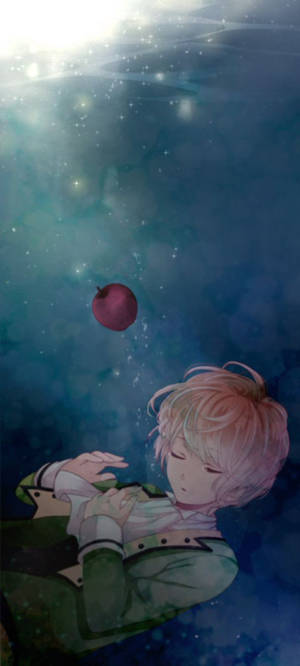 Обои с тонущим Шу из Diabolik Lovers — iPhone 14 Pro Обои