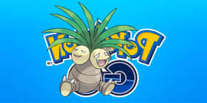 Exeggutor в Pokémon Go постер — Игровая гифка Обои