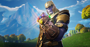 Танос в Fortnite HD — Фортнайт Обои