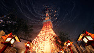 Обои Ghostwire Tokyo Клубящиеся облака