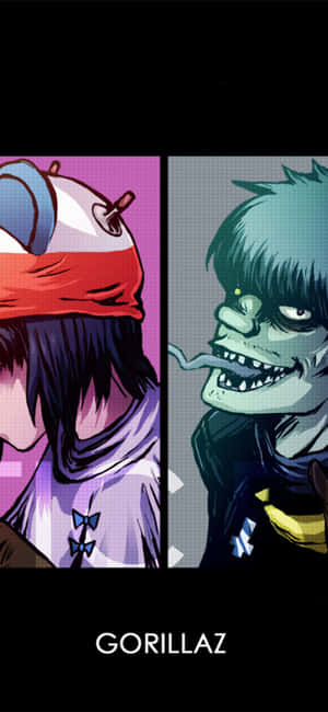 Gorillaz iPhone [обои] — Oppo K13 Turbo Pro Обои
