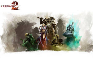 Grey Abstract из Guild Wars 2 — Абстрактное искусство GIF Обои