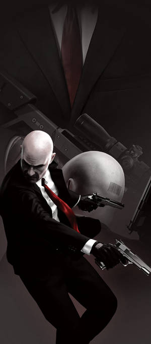 Hitman Black — POCO M7 Обои