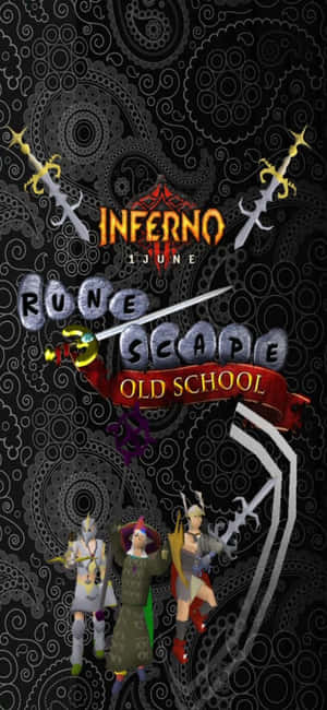 Iphone X Runescape Oldschool фон — Vivo T4R Обои