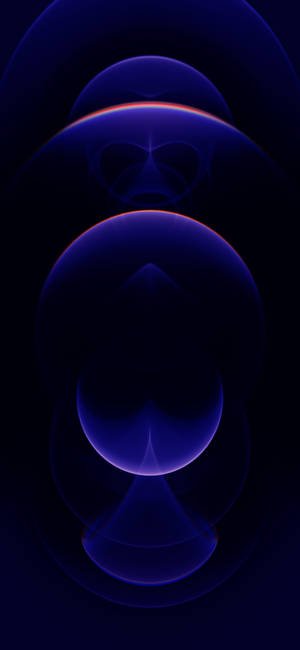 iPhone 12 Pro фиолетовый свет — Galaxy S25 Обои