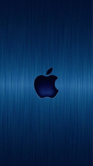 iPhone Apple Синий Металлик фон