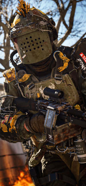 Iphone X Call Of Duty Black Ops Cold War Background — Galaxy S25 Обои