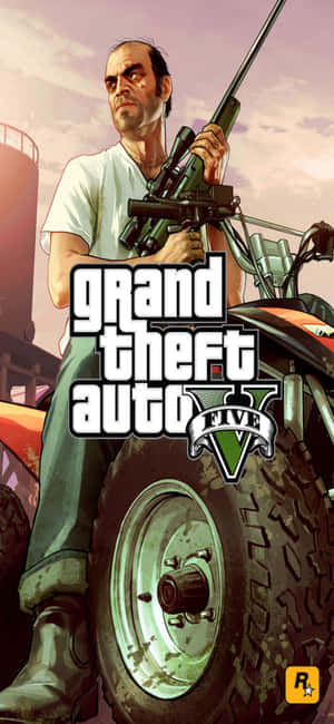 iPhone X Grand Theft Auto V фон — Vivo T5 Pro Обои