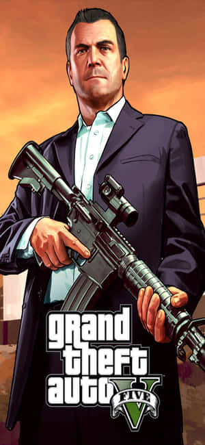 Iphone X Grand Theft Auto V фон — Redmi 15C Обои