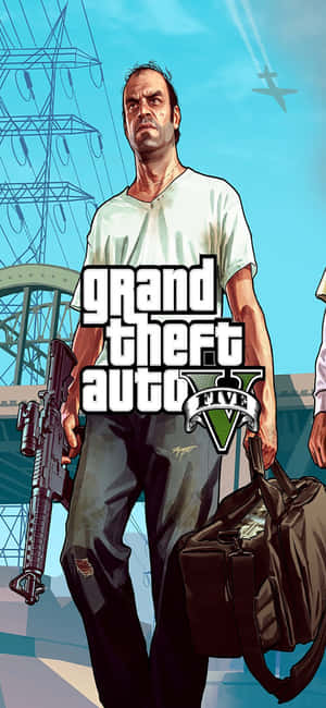 Фон iPhone X Grand Theft Auto V — Oppo F31 Обои