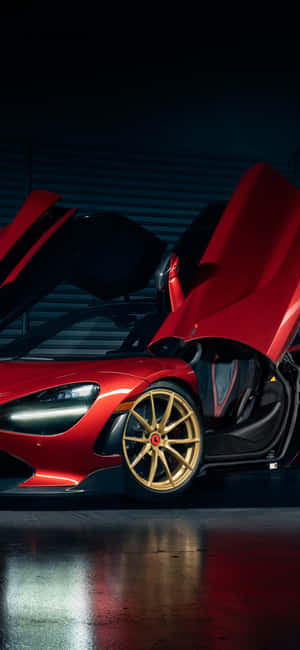iPhone X McLaren 720s фон — iPhone 16 Pro Обои
