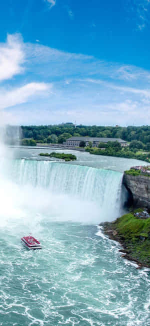 Iphone X Niagara Falls Background — Moto G Обои