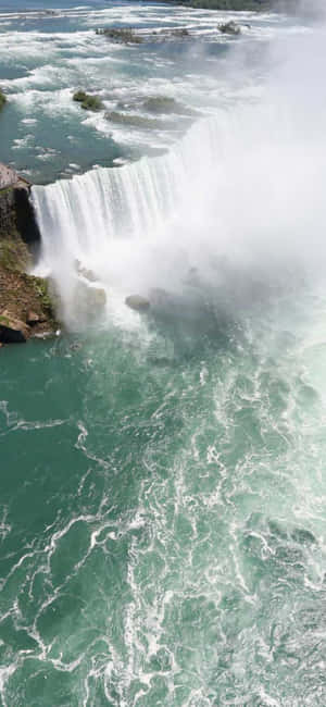 Iphone X Niagara Falls Background — Galaxy S25 Edge Обои