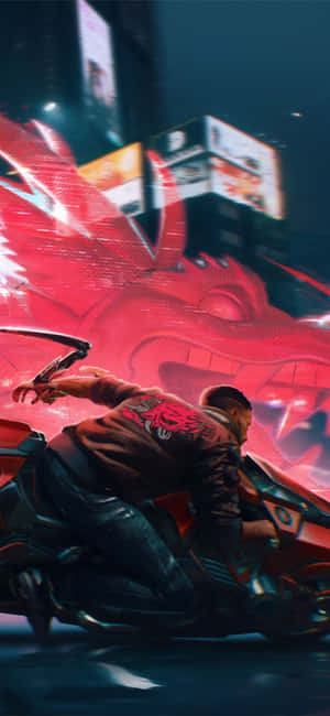 Iphone Xs Max Cyberpunk 2077 фон — IQOO Z Обои