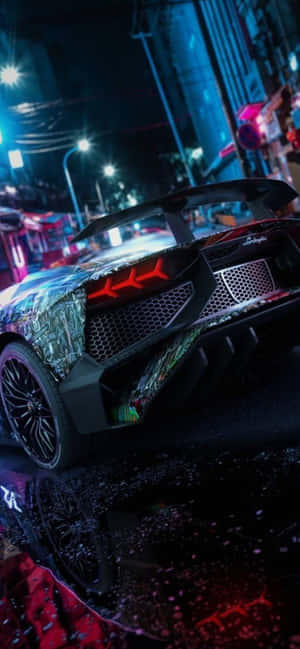 Фон iPhone Xs Max Lamborghini — POCO M8s Обои