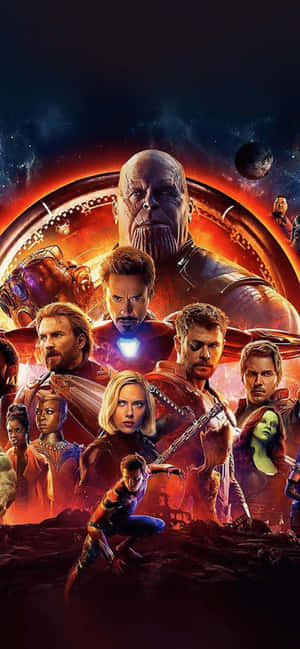 Фон iPhone XS Max с Marvel — 荣耀Play 80 Plus Обои