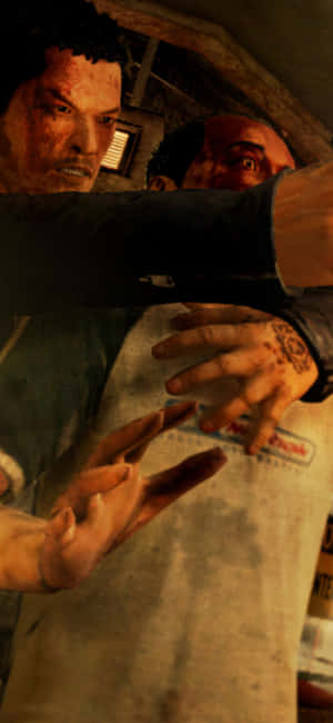 iPhone Xs Sleeping Dogs фон — Спящие собаки Обои