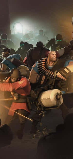 iPhone Xs Team Fortress 2 фон — Vivo T5 Pro Обои