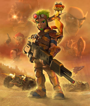 Jak 3 экшн-приключение обои — Motorola Razr 70 Ultra Обои