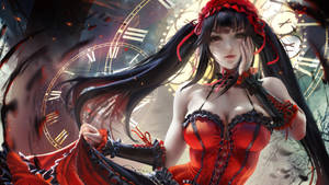 Обои Kurumi Tokisaki Эджи Аниме Аватар — Кавайное аниме Обои
