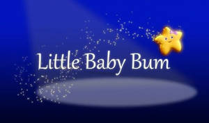 Little Baby Bum Танцующая звезда — Темно-синяя эстетика гиф Обои