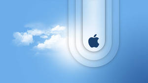 Macbook Air Логотип в облаках — MacBook Air Обои