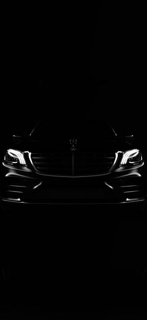 Mercedes iPhone X Черный фон — iPhone 16 Обои