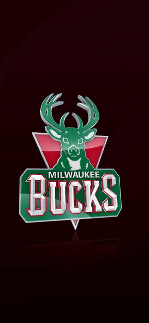 Milwaukee Bucks в темно-красном — iPhone 15 Pro Max Обои