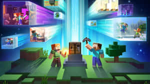 Фон Minecraft 720p — Майнкрафт Обои