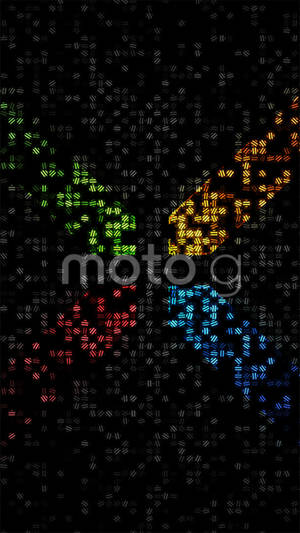 Motorola Colorful In Black — Motorola Обои