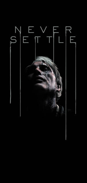Never Settle Death Stranding — iPhone 14 Pro Max Обои