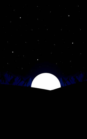OLED убывающая луна