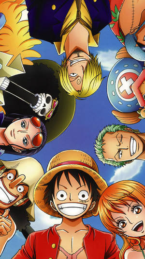 One Piece Phone Соломенная Шляпа Пираты Круг