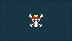 Обои One Piece с Веселым Роджером Соломенной Шляпы