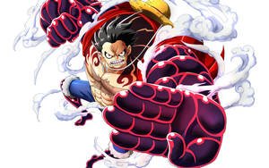 One Piece Обои на рабочий стол Луффи Гиар 4 — Луффи гир 4 Обои