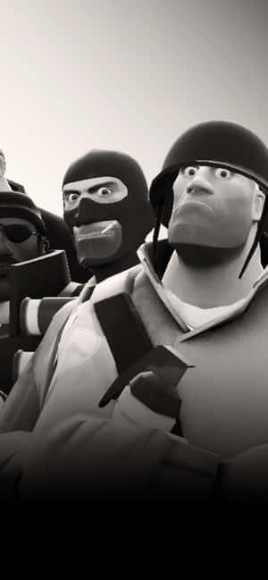 Pixel 3xl Team Fortress 2 фон — iPhone 12 Pro Обои