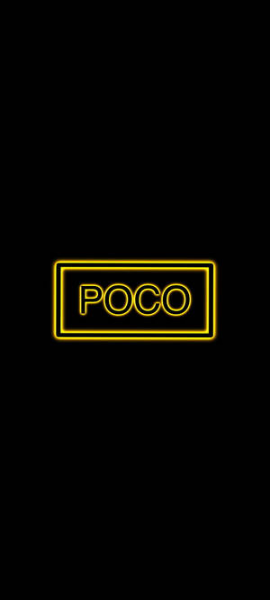 POCO X2 Желтый Шрифт — OnePlus 11 Обои