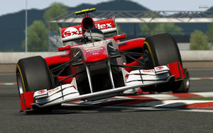 Project Cars 4k Красный болид F1 — Машины Обои
