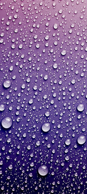 Обои Samsung S21 Ultra с фиолетовыми каплями — Pixel 9 Обои