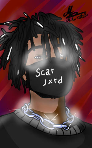 Обои Фанарт Scarlxrd Красный — Redmi Pad 2 Обои