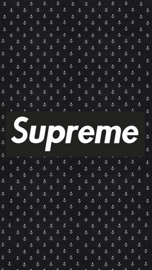 Обои Supreme в черно-белом стиле — Нейтральный Обои